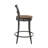 Giana Swivel Counter Stool with Metal Frame