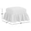 June Upholstered Ottoman-601143623