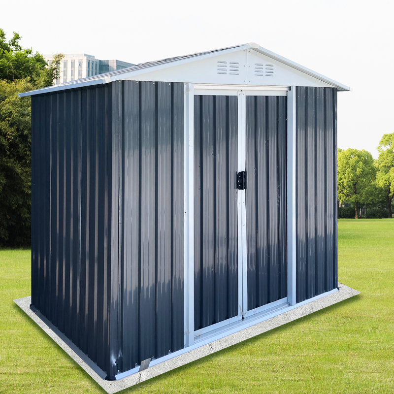 Rangement extérieur gris 6Ftx4ft