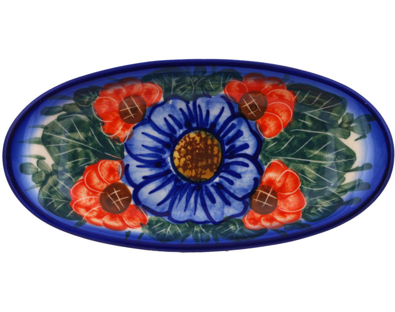 Polmedia Flowers In Bloom Platter