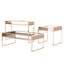 Ensemble de tables basses 3 pièces Camareon