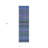 2' X 8' Blue and Green Striped Washable Indoor Outdoor Runner Rug