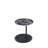 Orbit 15.5" End Table with Height Adjustable Marble Textured Top-1794863836