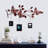 Handmade Decorative Metal Wall Accessory, 12.6 x 35.4 inches | 100% Metal, Thickness: 0.06 inches | Unique Hand-Painted Design, Perfect for Home Decor | Versatile Wall Hanging with Distinctive Color Variations