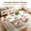Chaise d'appoint rembourrée en velours avec pieds dorés -2078051676-2078051649