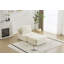Canapé modulaire en mousse à mémoire de forme, méridienne simple pour le salon, canapé modulaire Cloud compatible avec les animaux de compagnie, tissu en velours côtelé, repose-pieds mobile, aucun assemblage requis-1160237596