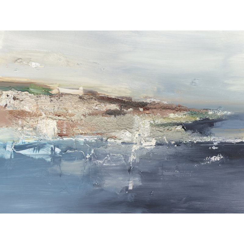 Tassa European Coastal Abstract I by Ethan Harper - Wrapped Canvas Print, 30 cm H x 46 cm W