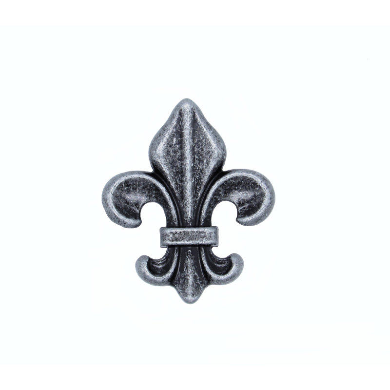 Poignée fantaisie 1 3/4", Étain