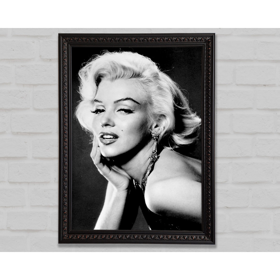 Marilyn Monroe Beauty - Einzelner Bilderrahmen Kunstdrucke