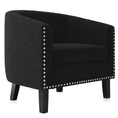 Cohmer Upholstered Barrel Chair