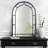 Otho 47" Arched Black Wall Mirror