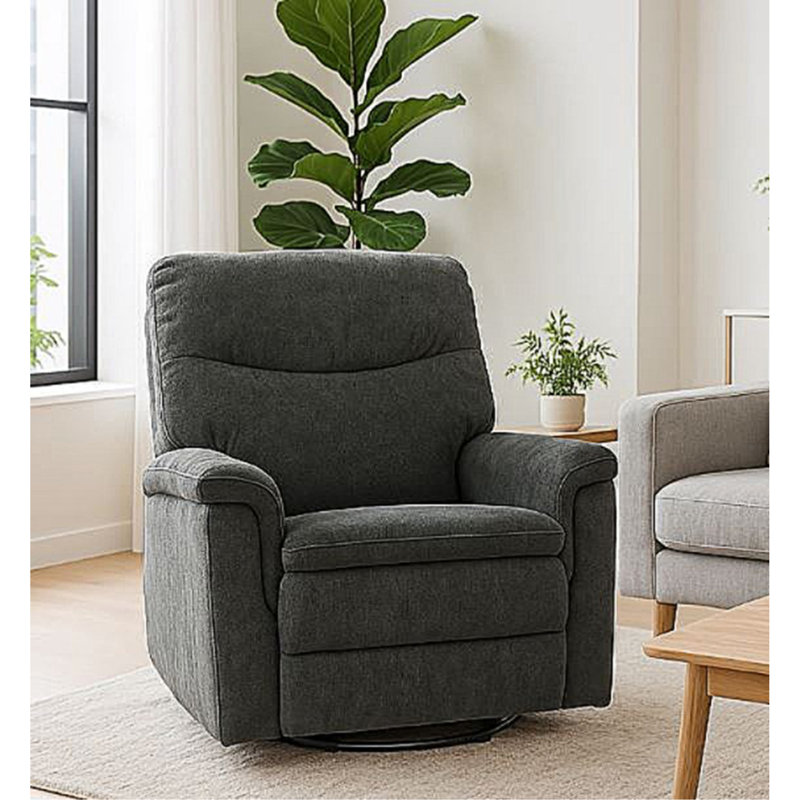 Fauteuil inclinable pivotant Cozy, Métal industriel