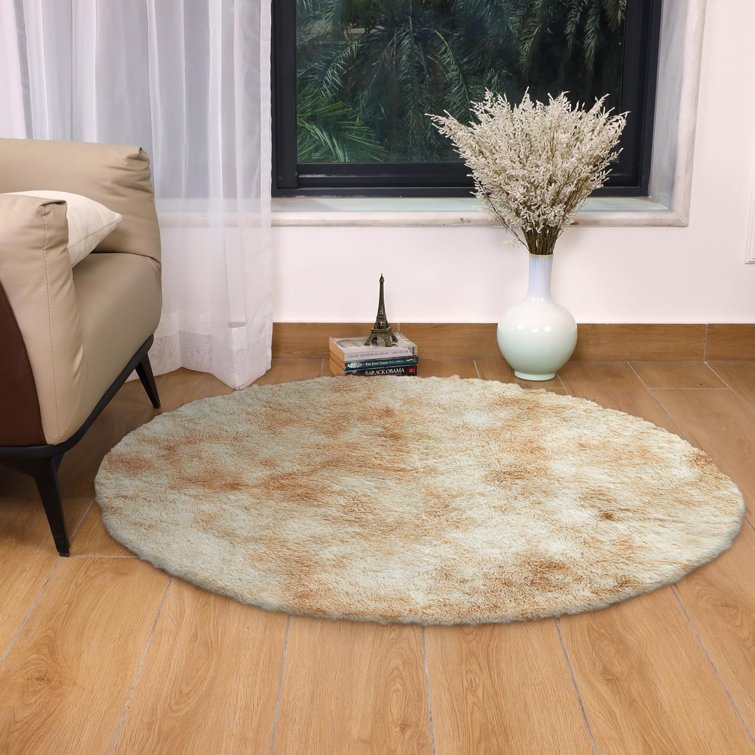 Alinde Standard Shag 120cm X 120cm Area Rug