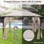 Housse de remplacement pour pavillon de jardin Naibe-1144401977