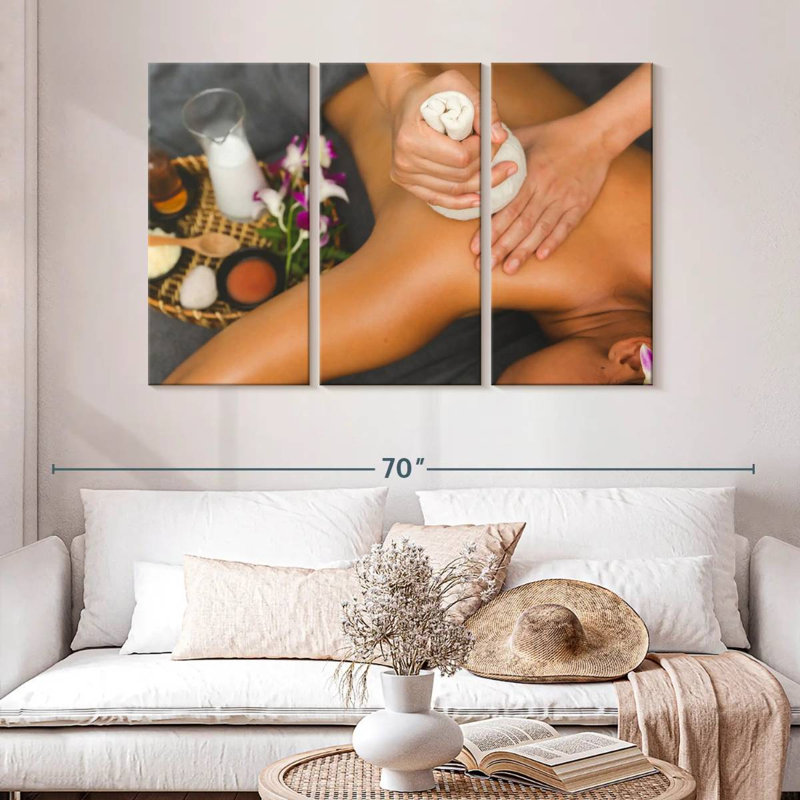 Spa de massage Kerrick, H 32 po x l 50 po