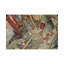 Hand-Knotted High-Quality Green and Brown Area Rug