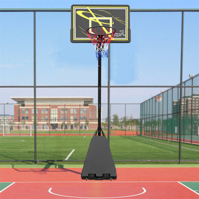 Panier de basketball en acier de 44 po