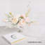 Livre d'or de mariage personnalisé avec couronne de plantes grasses-61079594