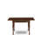 3 Piece Kitchen Table & Chairs Set Contains a Rectangle Dining Room Table with Dropleaf and 2 Dining Chairs, 36x54 Inch, Mahogany-1629686799-1629686798-1618575236