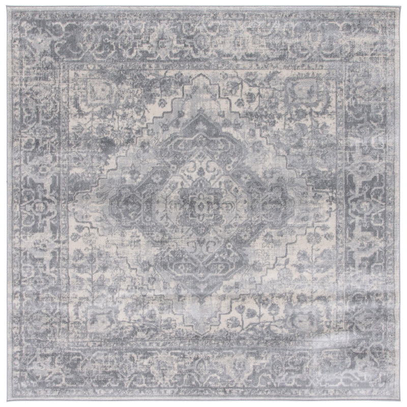 Brentwood Performance Oriental Rug, Square 6'7"