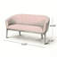 LOVESEAT, causeuse, canapé avec pieds en bois d'hévéa-106769641