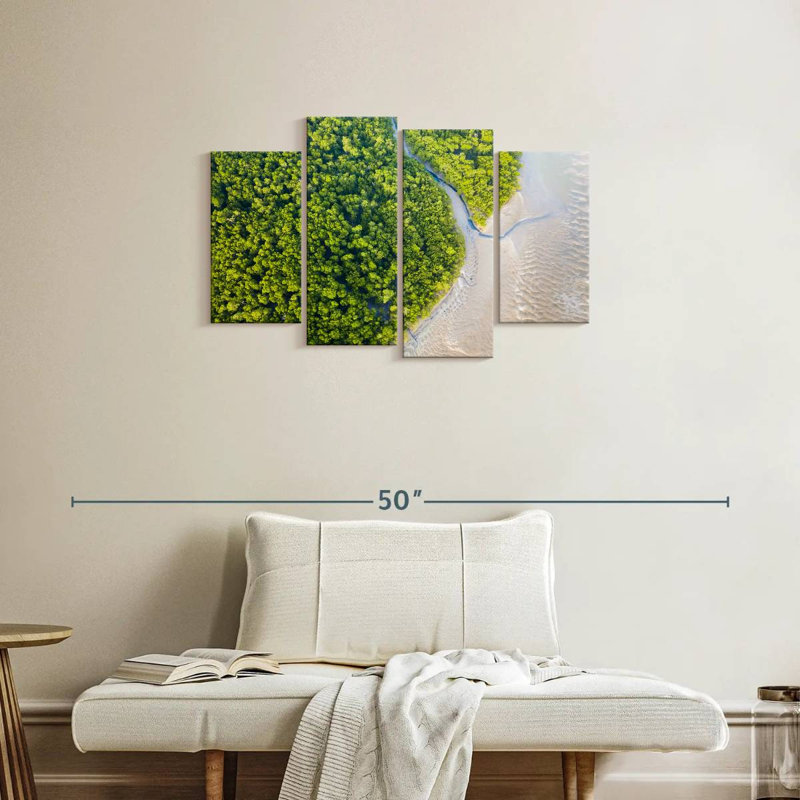 Forêt tropicale dense Alvord Amazon, H 22 po x l 36 po