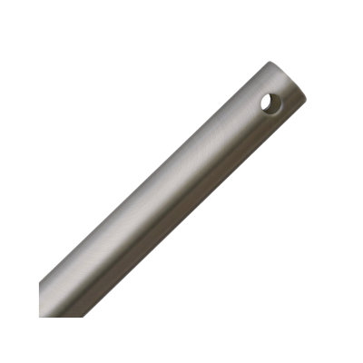 Anarkali Ceiling Fan Downrod in Brushed Pewter
