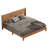 Branquinha Modern Queen Bed With Headboard-1316897607-1316897603