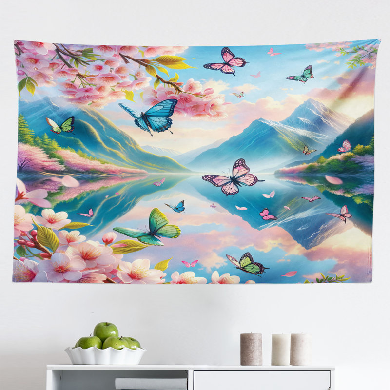Tapisserie en microfibre, H 23 po x l 28 po