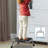 1-Step 330Lbs Capacity Folding Metal Step Stool, Portable Step Ladder, Non-Slip, Sturdy