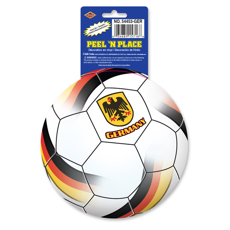 Peel 'N Place - Allemagne - 5 ¼ po - paquet de 12