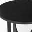 Table d'appoint Inda, noir mat | Métal, tables d'appoint, arrière-pays moderne | Moderne