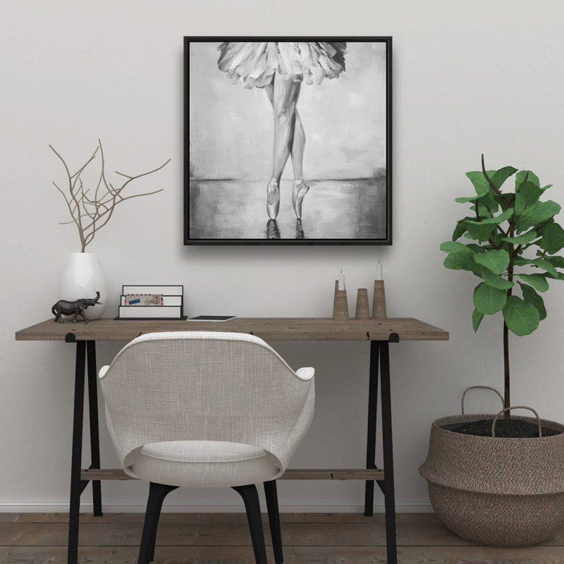 «Ballet Classic Steps», reproduction sur toile, H 24 po x l 24 po