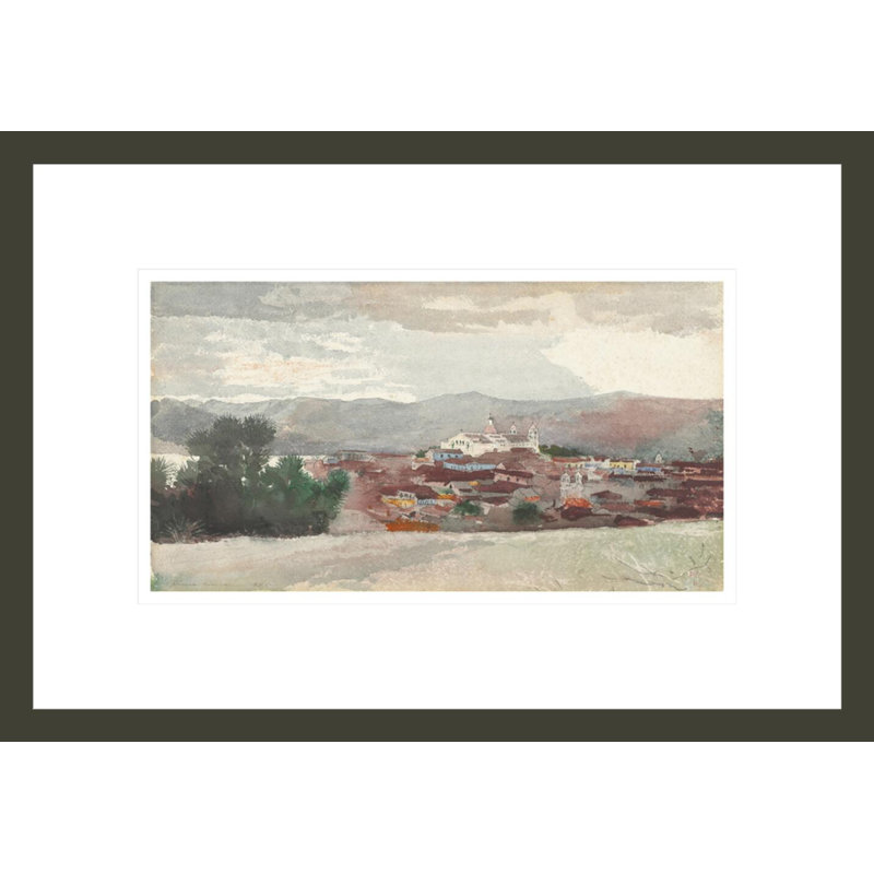 «Santiago de Cuba» par Winslow Homer, impression giclée sur cadre, H 11,7 po x l 16,75 po