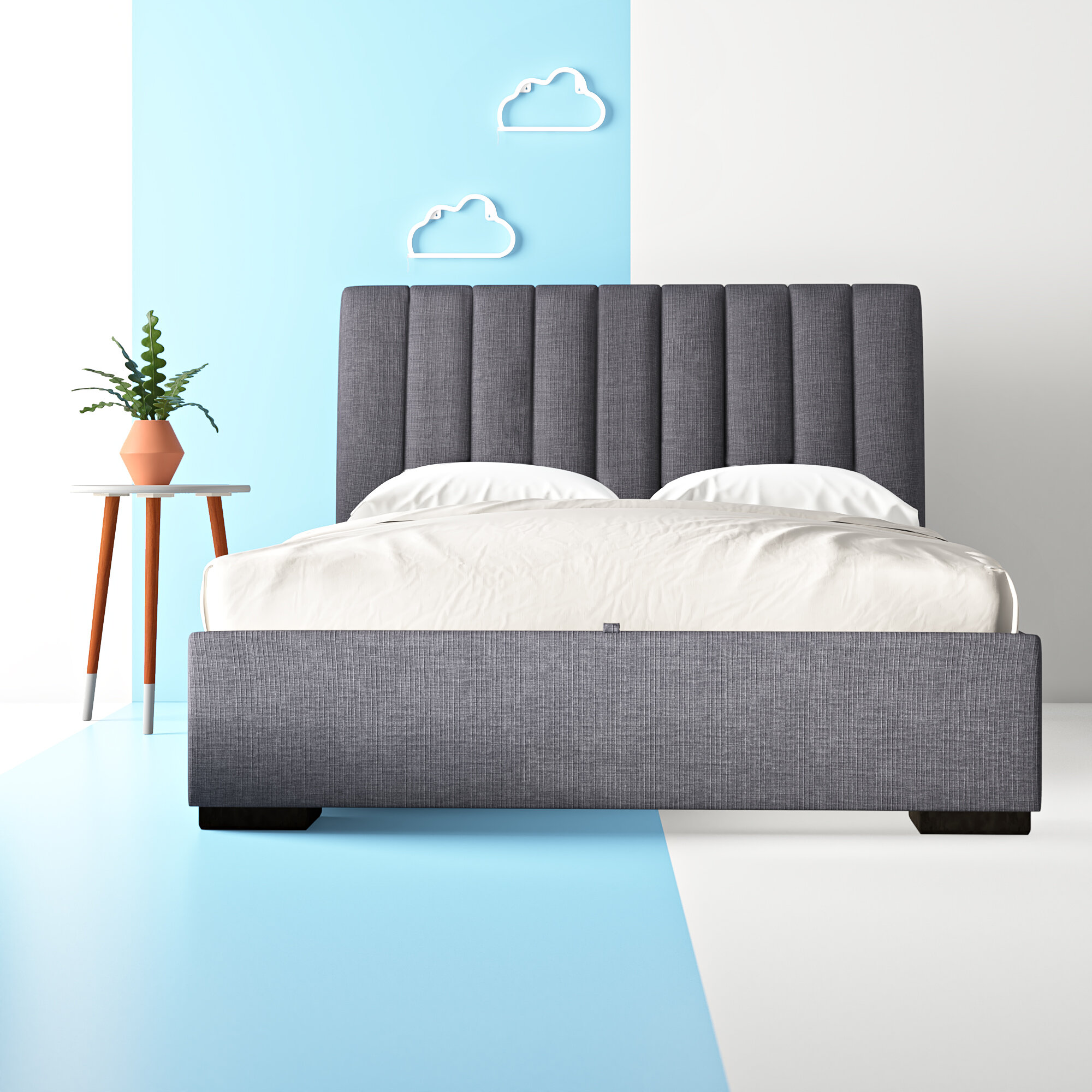 Bonner upholstered ottoman deals bed