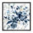 Toile encadrée de bois rustique foncé