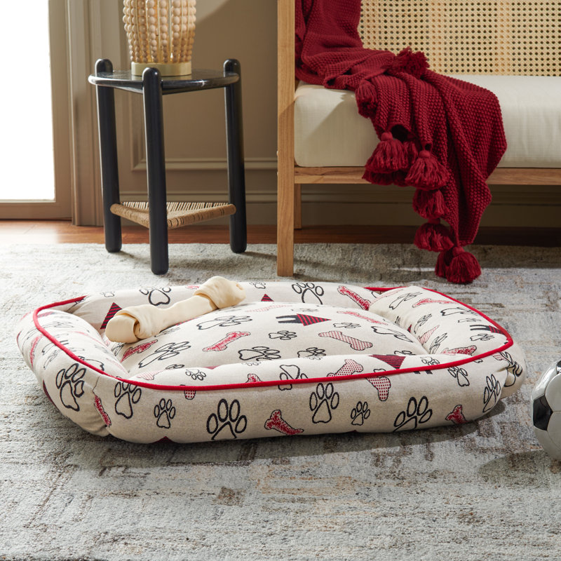 Edlef Cotton Pet Bed, 16" x 24"