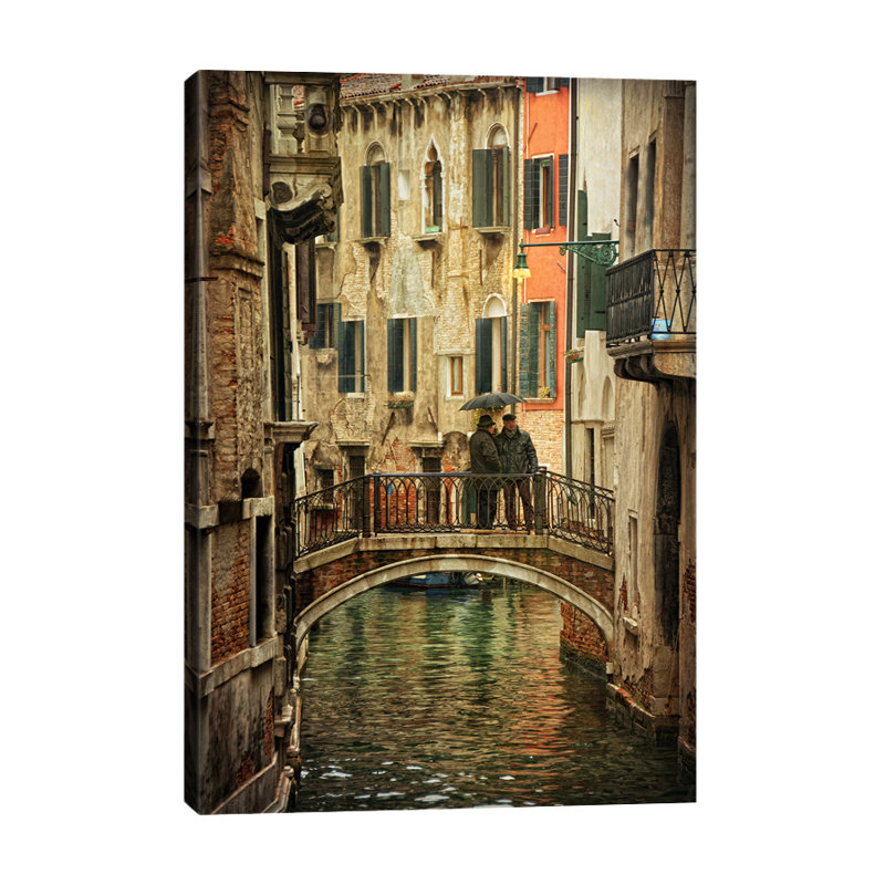 Catching Up On The News by Dano - Wrapped Canvas Print, 107cm H x 71cm W x 4cm D