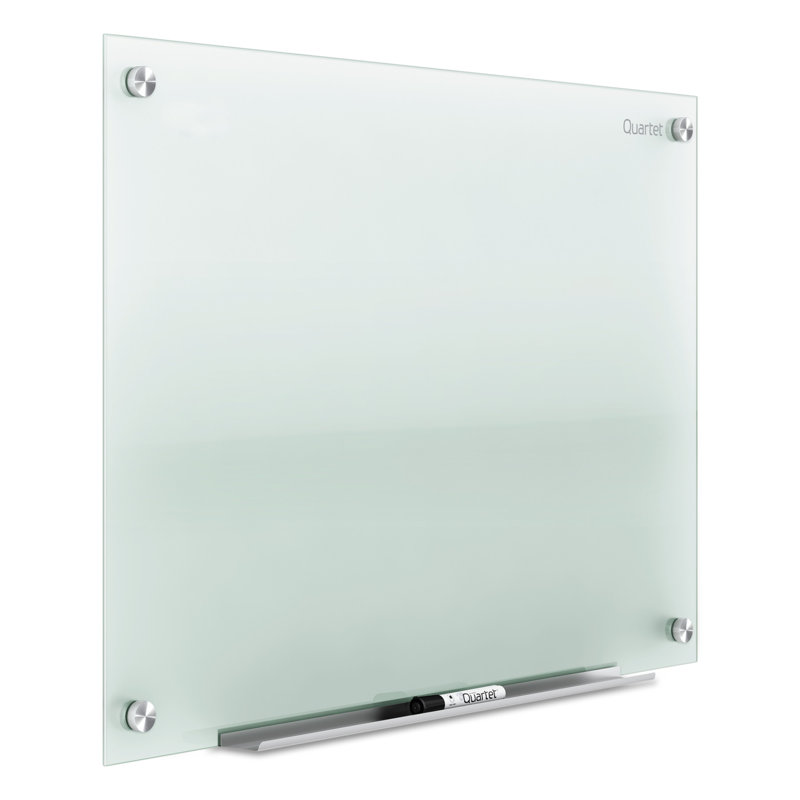 Quartet® No Glass Glass Board, 48" x 36", White