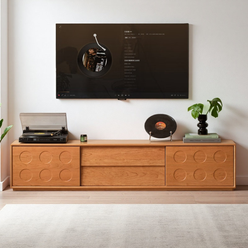 Simple and creative design TV cabinet