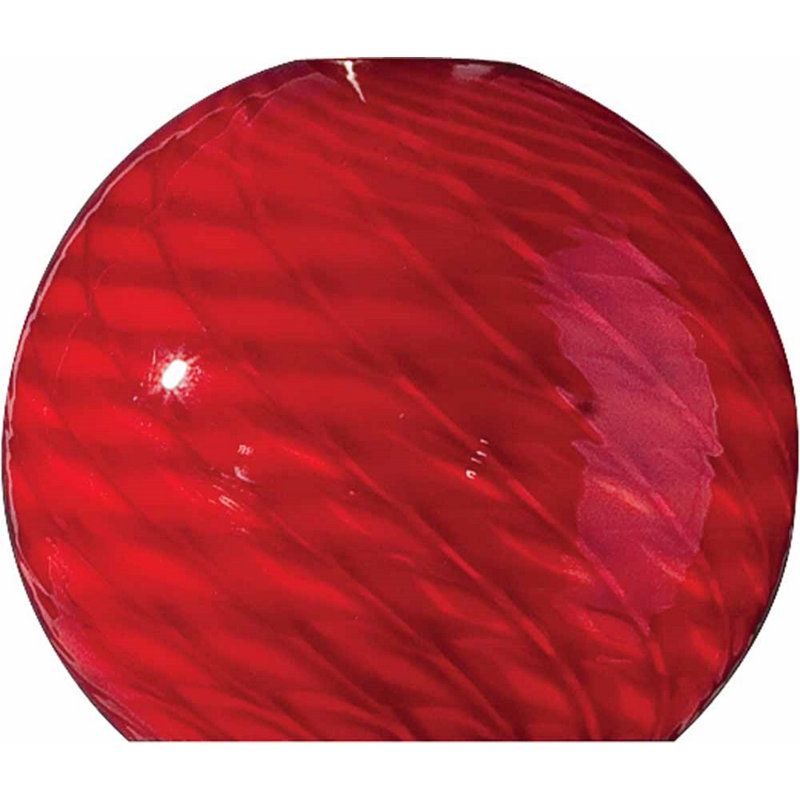 Mini abat-jour suspendu en verre rouge 3,25 po x l 4 po, Rouge