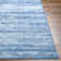 Dirksen Light Blue Machine Washable Area Rug