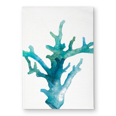 Watercolor Sea Coral Door Mat - Bedroom Sea Indoor/Outdoor Decor
