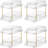 4-Piece Double-Layer Storage And Organizing Rack