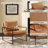 Eisenman 27.09'' W Leather Upholstered Accent Armchair-249569272