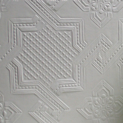 Papier peint abstrait en relief 33 'x 20,5 "Blume