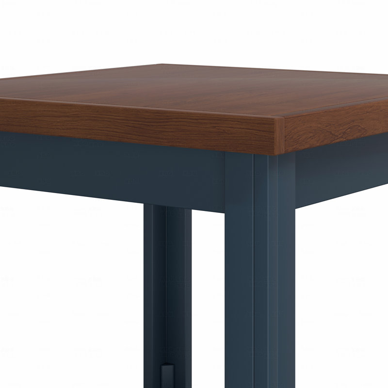 24 Inch Side Table, Blue