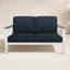 Causeuse d'extérieur en métal avec coussin Sunbrella Townsend Chatwin-1436064222-1531859875