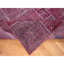 Tapis rouge en laine nouvel âge unique 9 pi 1 po x 12 pi 10 po Trandon