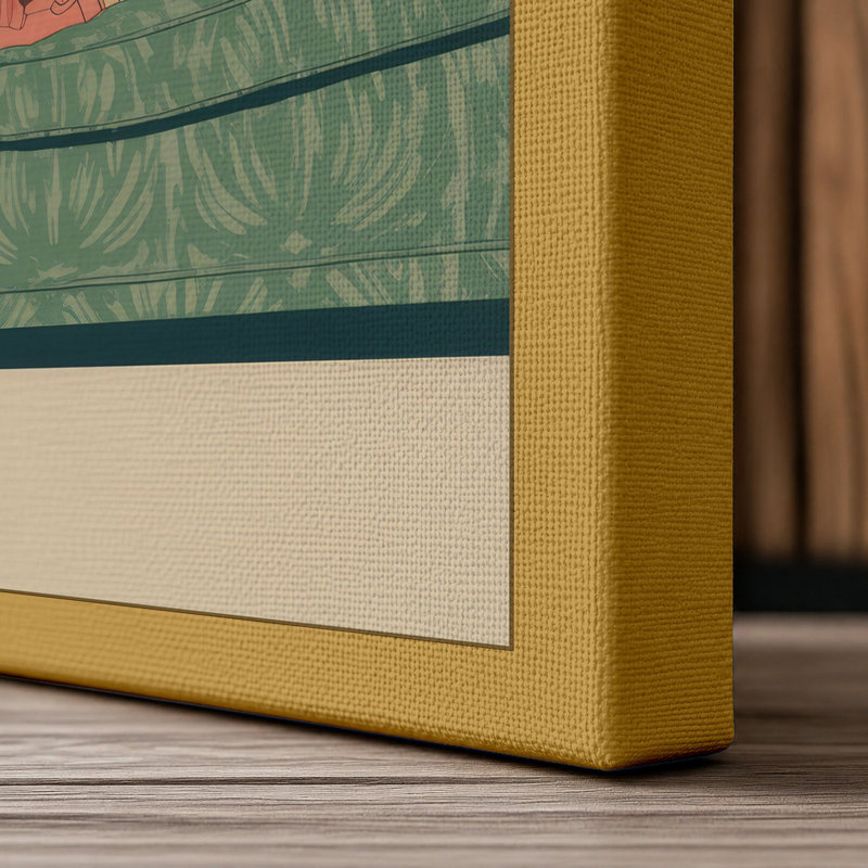 Print, 24x16 - 61.0 x 40.6 cm, Ochre Border